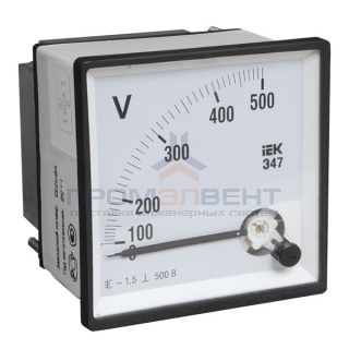 Вольтметр Э47 500В кл. точн. 1,5 72х72мм