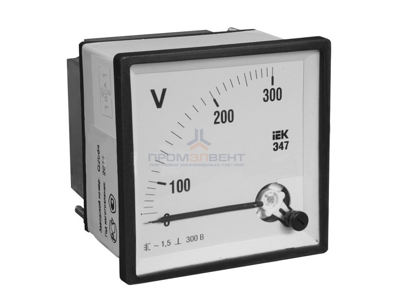 Вольтметр Э47 300В кл. точн. 1,5 72х72мм